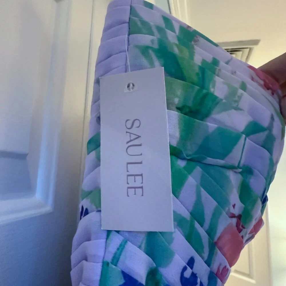 Sau Lee Camilla formal dress in lavender floral - Picture 7 of 8